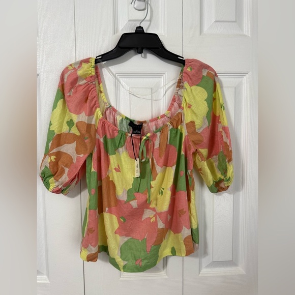Sanctuary Women’s NWT Perfect Time Top in Flower Burst size XS - Picture 13 of 13